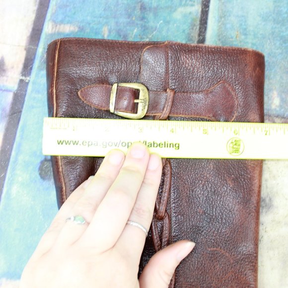 NICOLE Boho Tall Riding Boots Side Zip Shoe 7.5 M - Picture 10 of 11